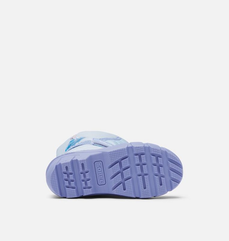 Sorel Barn Vinterkängor Blå - Disney X Youth Flurry™ Frozen 2 –Elsa Edition - TDO-526048